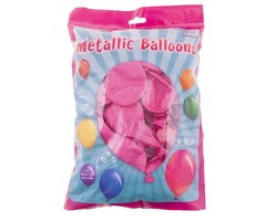 Ballonnen 100 Stuks | Metallic Roze