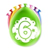 Verjaardag Ballonnen Multicolor 8 Stuks | Cijfer 6