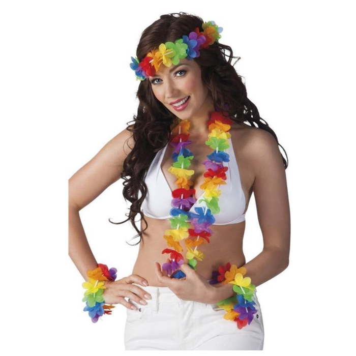 Hawaii Setje | Multicolor 4 Delig