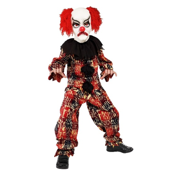 Horrorclown Kinderkostuum | + Masker