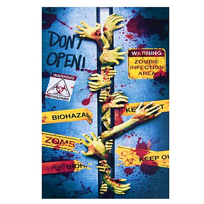 Deur Doek Zombie Infectie | Door Cover Zombie