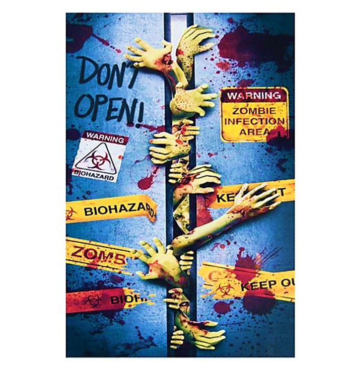 Deur Doek Zombie Infectie | Door Cover Zombie