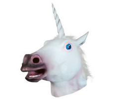Unicorn Fantasy Masker | Rubber