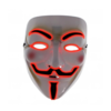 Vendetta Masker Led |Oranje