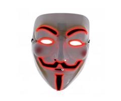 Vendetta Masker Led |Oranje