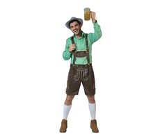Tiroler Short Anton | Herenkostuum   | Lederhosen | Oktoberfest