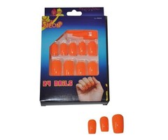 Fluo Nagels Oranje 24 Stuks