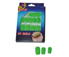 Fluo Nagels Groen 24 Stuks