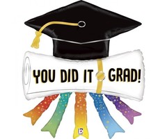 You Did It Grad / Folieballon