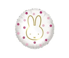 Nijntje Rond Pink / Folieballon