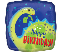 Dino  Happy Birthday Folieballon