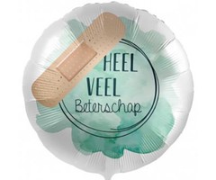 Heel Veel Beterschap Pleister / Folieballon