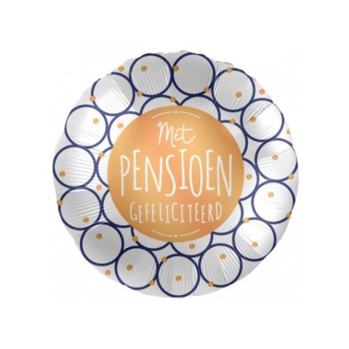 Met Pensioen Gefeliciteerd / Folieballon