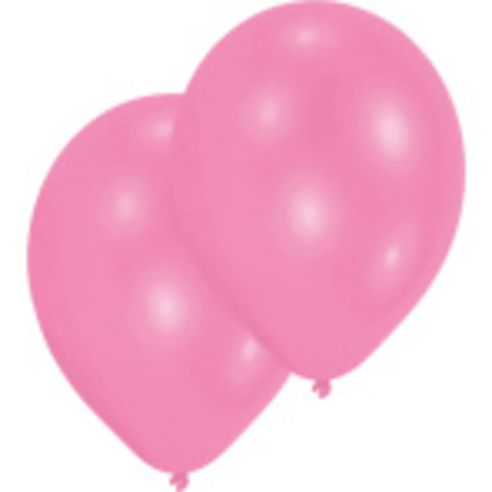 Ballonnen 10 Stuks 27,5cm / Lichtroze
