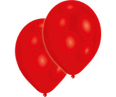 Ballonnen 10 Stuks 27,5cm / Rood