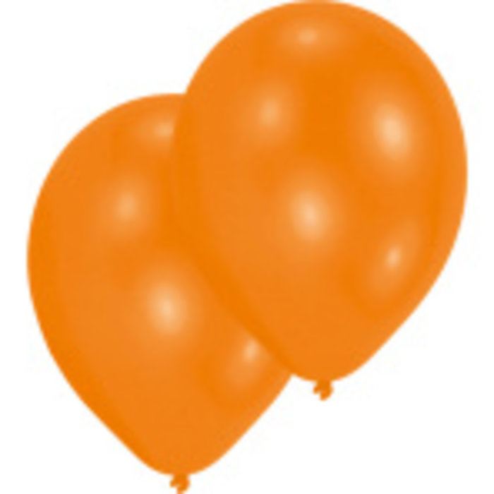 Ballonnen 10 Stuks 27,5cm / Oranje
