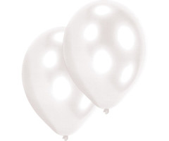 Ballonnen 10 Stuks 27,5cm / Wit