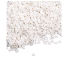 Zakje Confetti Wit / 100 Gram