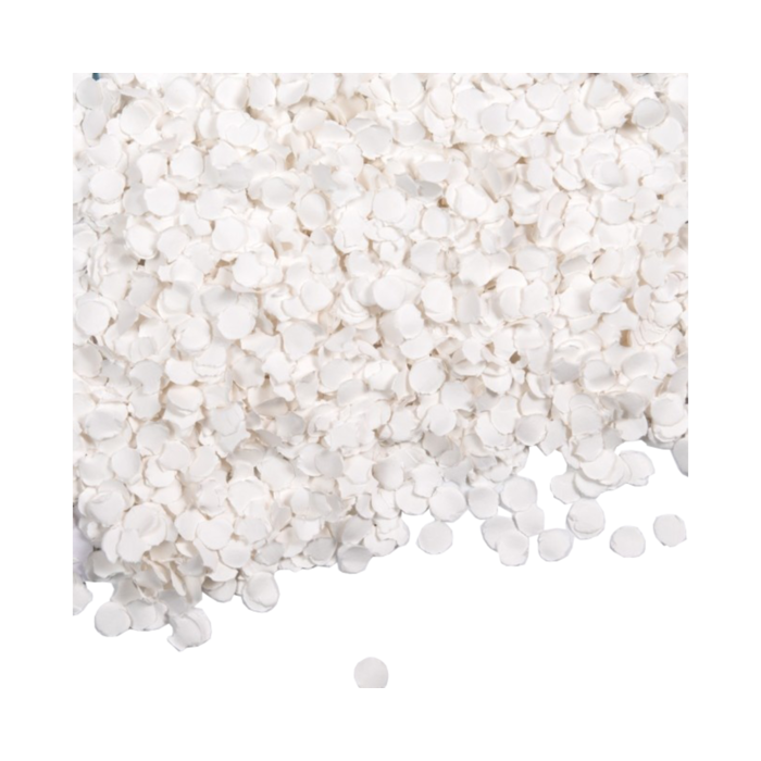 Zakje Confetti Wit / 100 Gram
