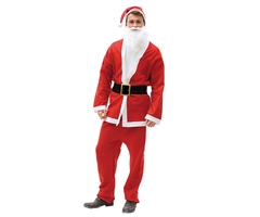 Kerstmankostuum/ Pak One Size