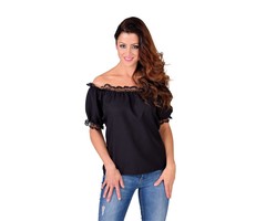 Blouse Top Zwart