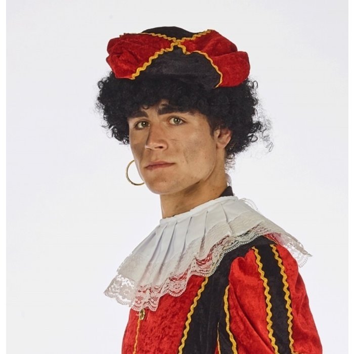 Pietenmuts Volwassenen / Rood & Zwart