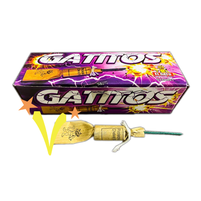 Cubanito Gatitos Knalbommetjes / 20 Stuks