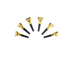 Blow Outs Roltongen Goud / 6 Stuks