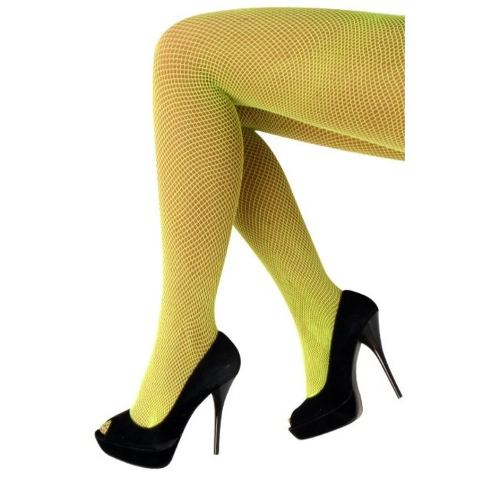 Netpanty Fluor One Size / Geel