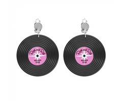 Oorbellen Disco LP Platen