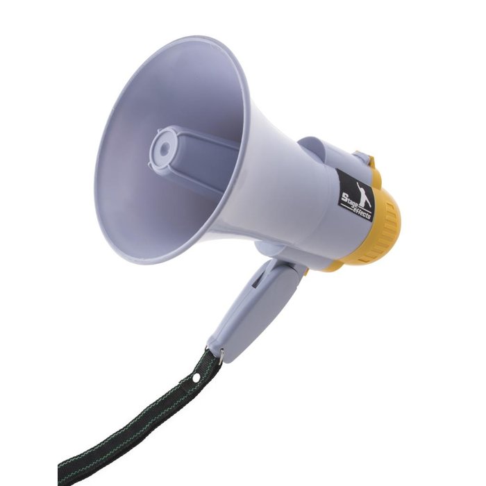 Megafoon Geel/Wit