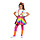 Rainbow Rok Lola / Kinderkostuum