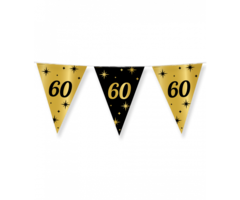 Vlaggenlijn Black/Gold / 60Jaar