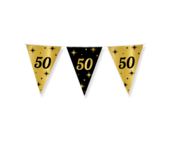 Vlaggenlijn Black/Gold / 50Jaar