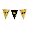 Vlaggenlijn Black/Gold / 40Jaar