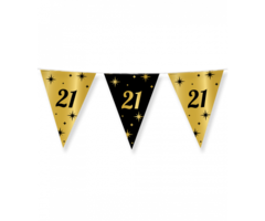 Vlaggenlijn Black/Gold / 21Jaar