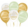 Communie Ballonnen  Pastel Colors / 6 Stuks