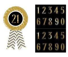 Rozet Alle Leeftijden Gold / Stickers