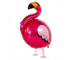 Wandelende Ballon / Flamingo  83cmx71cm