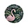 Folieballon Happy Birthday Tropical Flamingo 45cm