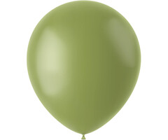 Ballonnen 50 Stuks 33cm / Olive Green