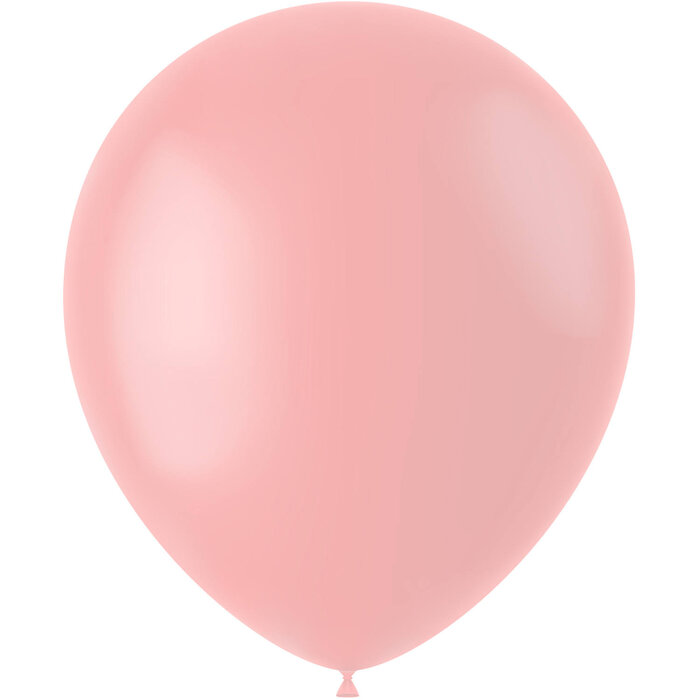 Ballonnen 50 Stuks 33cm / Powder Pink Mat