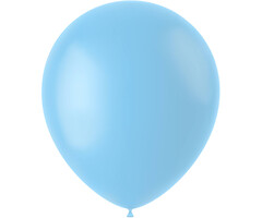 Ballonnen 50 Stuks 33cm / Powder Blue Mat