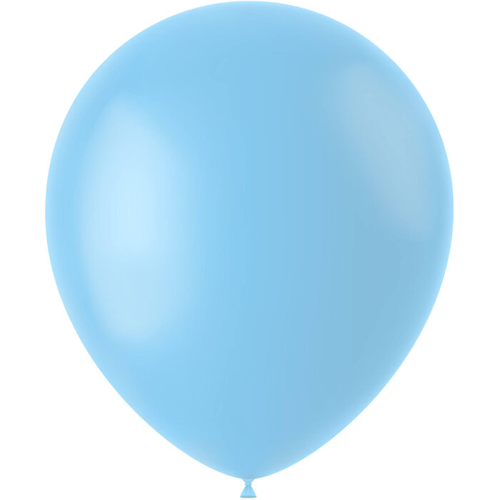 Ballonnen 50 Stuks 33cm / Powder Blue Mat