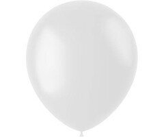 Ballonnen 50 Stuks 33cm / White Mat