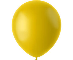 Ballonnen 50 Stuks 33cm / Tuscan Yellow Mat