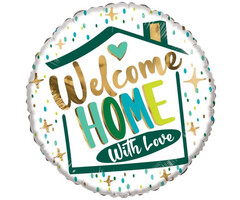 Folieballon Welcome Home  / 45cm