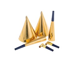 Party set 2 personen goud