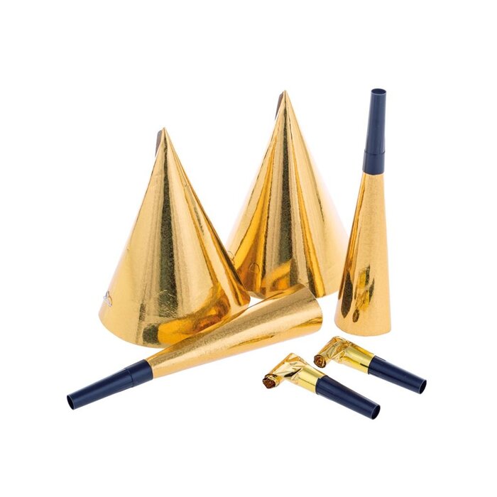 Party set 2 personen goud