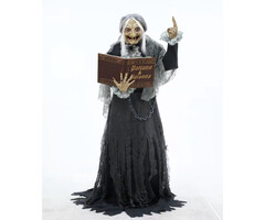 Haunted Librarian Halloweendeco / 170cm